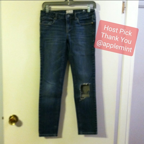 Aeropostale Distressed Skinny Jeans Petite… - Picture 6 of 7